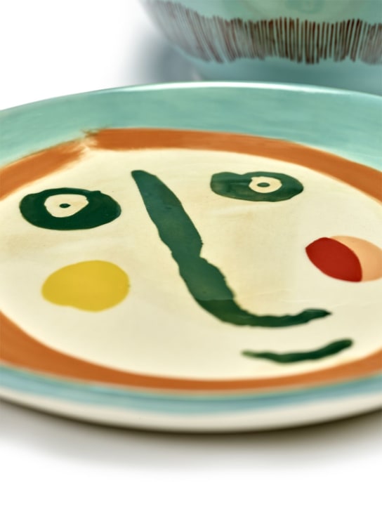 Serax: Feast set of 2 breakfast plates - Multicolor - ecraft_1 | Luisa Via Roma