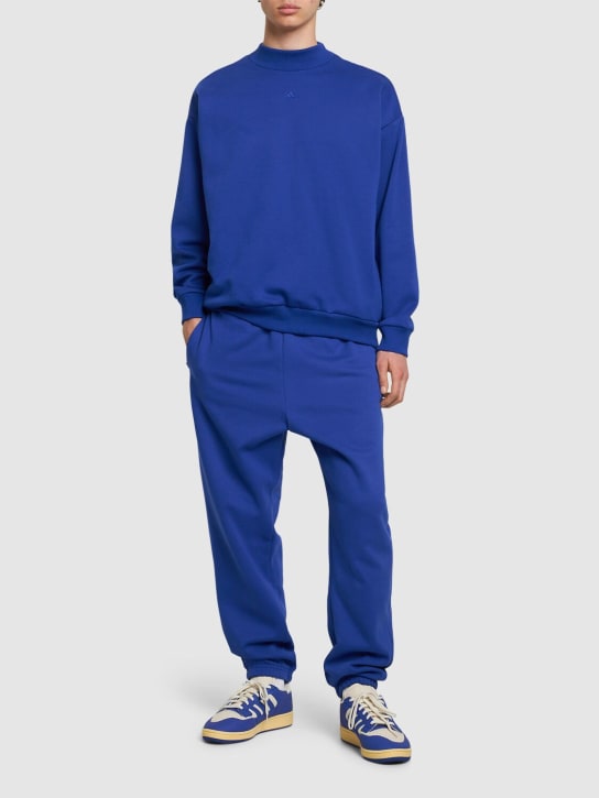 adidas Originals: Basketball sweatpants - Blue - men_1 | Luisa Via Roma