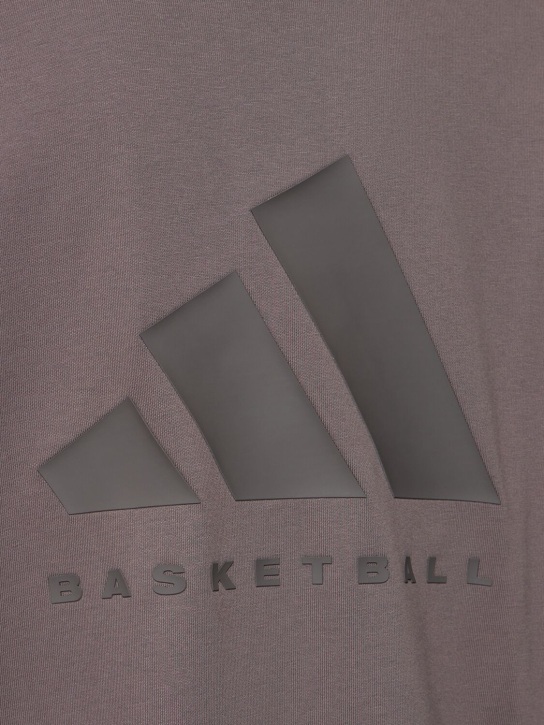 adidas Originals: One Basketball long sleeve t-shirt - Brown - women_1 | Luisa Via Roma