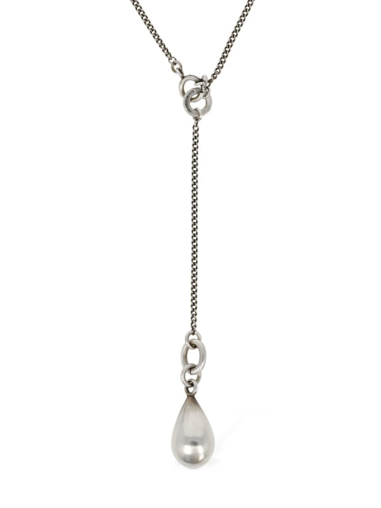 Ann Demeulemeester: Tinne necklace - Silver - men_0 | Luisa Via Roma