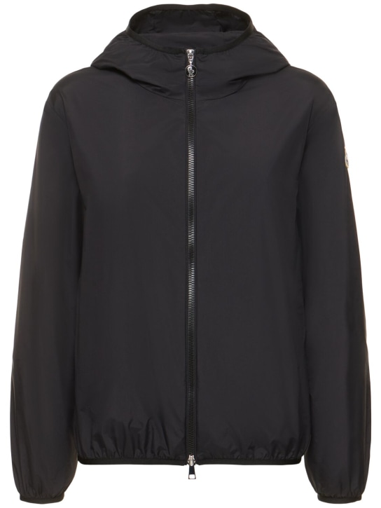 Moncler: Fegeo nylon jacket - Black - women_0 | Luisa Via Roma
