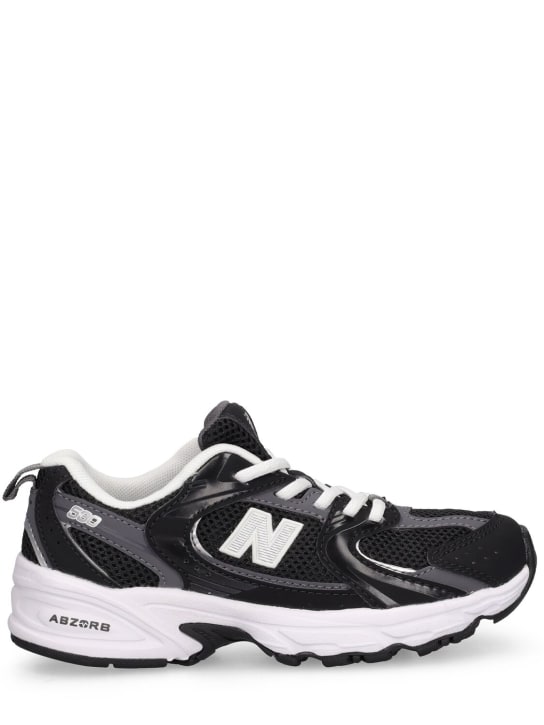 New Balance: Sneakers 530 Core de piel sintética y malla - Negro - kids-girls_0 | Luisa Via Roma