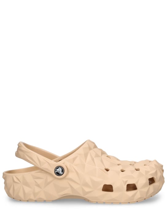 Crocs: Scarpe slip-on Classic Geometric - Shitake - women_0 | Luisa Via Roma