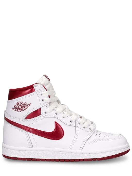 Nike: Sneakers "Air Jordan 1 High '85" - White/Team Red - women_0 | Luisa Via Roma