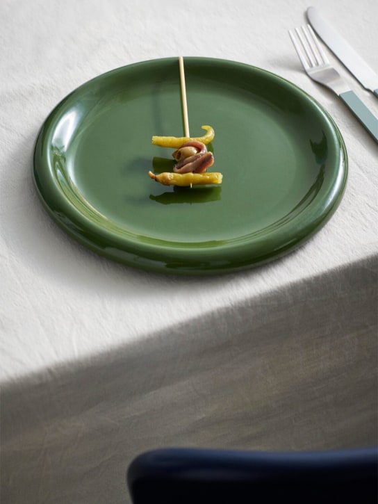 HAY: Set of 2 Barro plates - Green - ecraft_1 | Luisa Via Roma