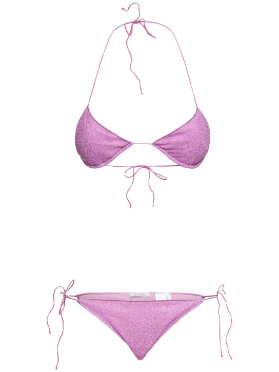 Oséree Swimwear: Bikini Lumière - Violet - women_0 | Luisa Via Roma