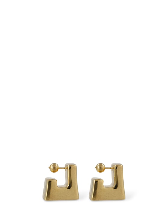 Panconesi: Cubo earrings - Gold - women_1 | Luisa Via Roma