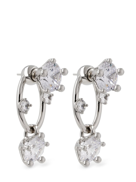Panconesi: Diamanti drop earrings - Silver - men_1 | Luisa Via Roma