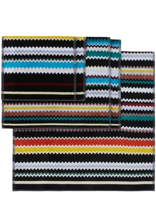Missoni Home: Curt set of 5 towels - Multicolor - ecraft_1 | Luisa Via Roma