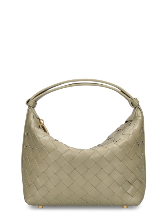 Bottega Veneta: Mini Wallace leather shoulder bag - women_0 | Luisa Via Roma