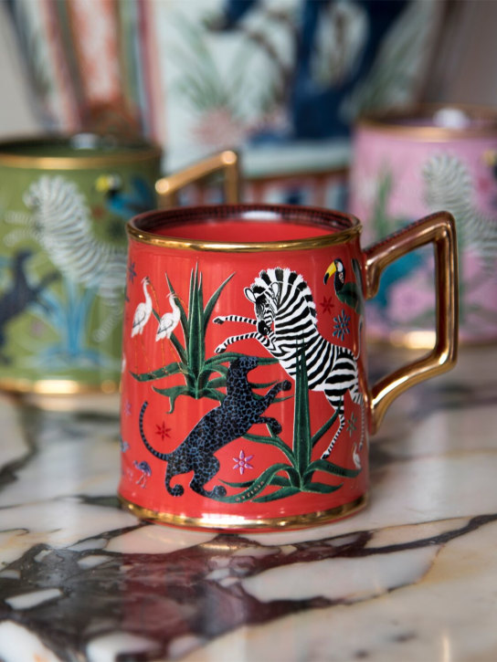 ORTIGIA: Jungle ceramic mug - 오렌지 - ecraft_1 | Luisa Via Roma