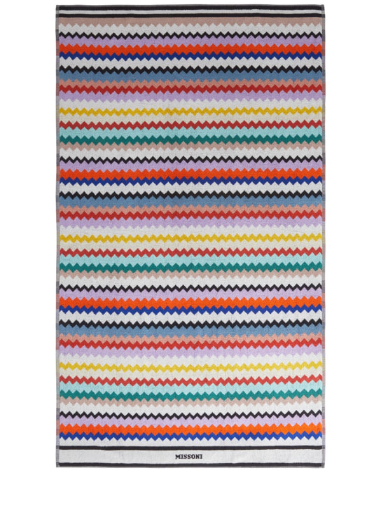 Missoni Home: Riverbero beach towel - Multicolor - ecraft_1 | Luisa Via Roma