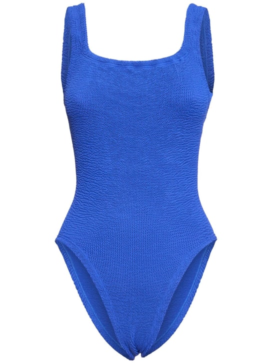 Hunza G: Square neck One piece swimsuit - women_0 | Luisa Via Roma