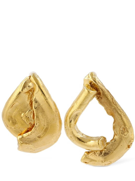 Alighieri: The Warrior drop earrings - Gold - men_0 | Luisa Via Roma