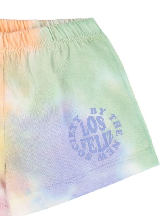 The New Society: Shorts aus Baumwollfleece „BCI“ - Bunt - kids-boys_1 | Luisa Via Roma