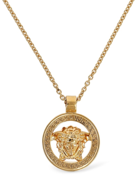 Versace: Halskette aus Metall - Gold - women_0 | Luisa Via Roma