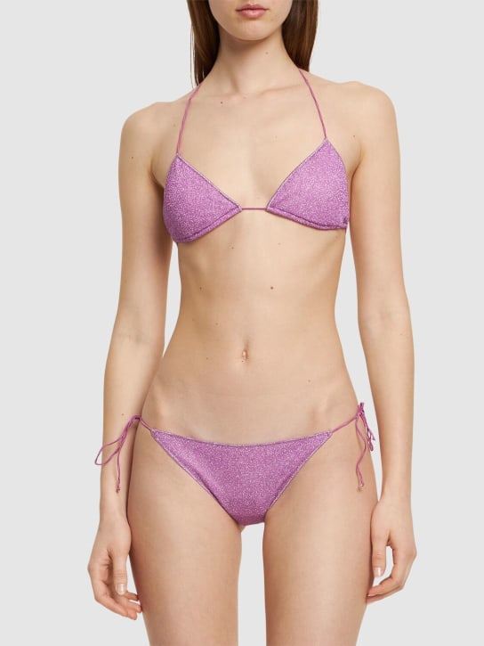 Oséree Swimwear: Bikini Lumière - Violet - women_1 | Luisa Via Roma