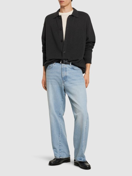 SUNFLOWER: Jeans larghi in denim L32 - Blu Vintage - men_1 | Luisa Via Roma