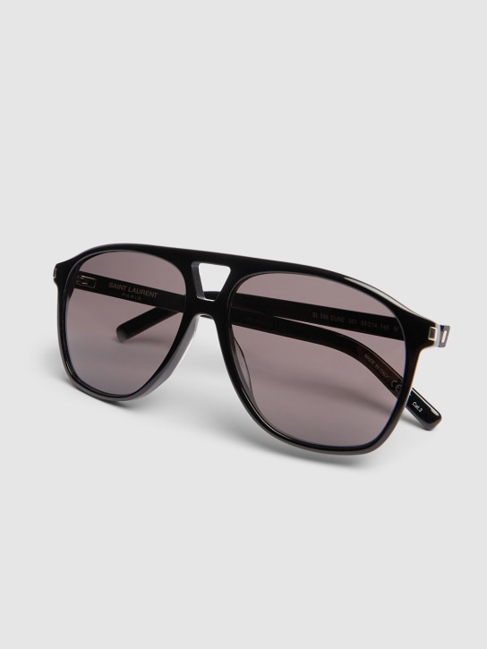 Saint Laurent: SL 596 Dune acetate sunglasses - Black - women_1 | Luisa Via Roma