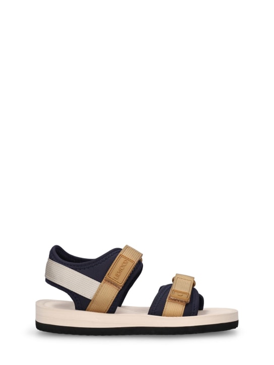 Liewood: Nylon sandals - Brown - kids-girls_0 | Luisa Via Roma