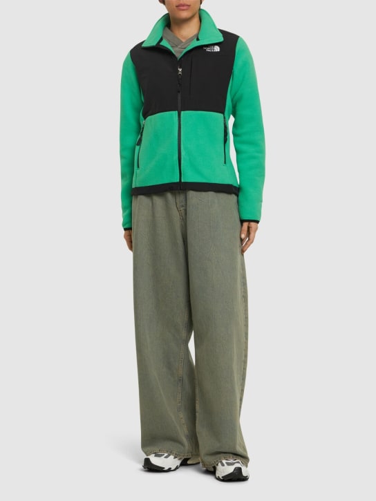 The North Face: Denali jacket - Green - women_1 | Luisa Via Roma