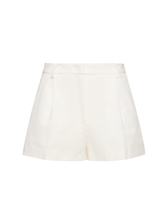 Dunst: Essential chino shorts - White - women_0 | Luisa Via Roma