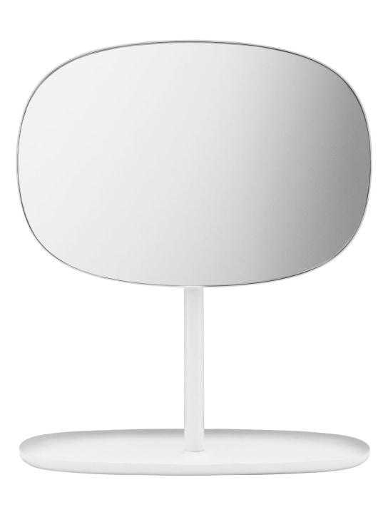 Normann Copenhagen: Flip mirror - White - ecraft_0 | Luisa Via Roma