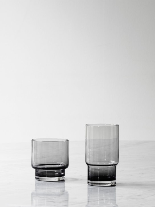 Normann Copenhagen: Lot de 4 petits verres - Transparent - ecraft_1 | Luisa Via Roma