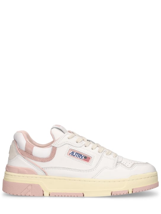 Autry: CLC low sneakers - White/Pink - women_0 | Luisa Via Roma