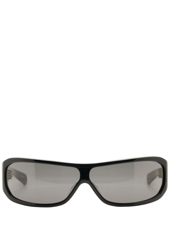 Flatlist Eyewear: Sonnenbrille aus Acetat „Zoe“ - Schwarz/Schwarz - women_0 | Luisa Via Roma