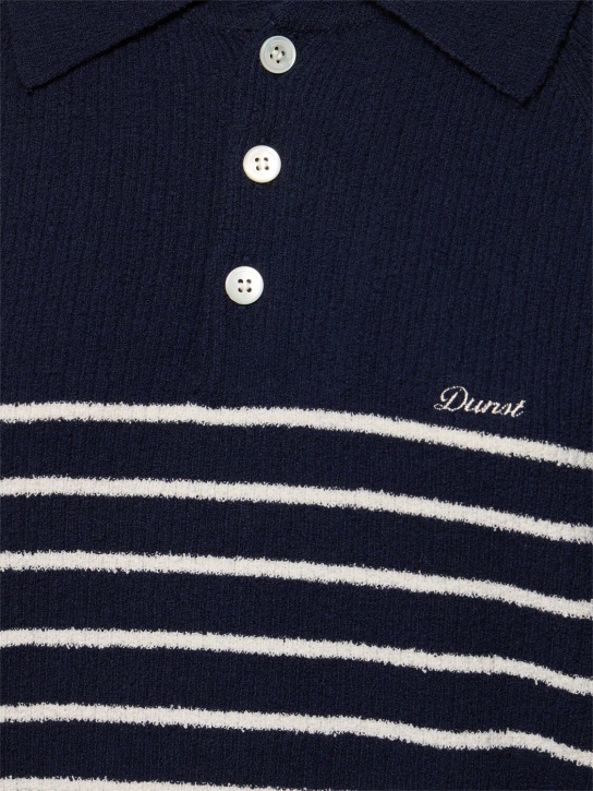 Dunst: Polo unisex in maglia - Classic Navy - women_1 | Luisa Via Roma
