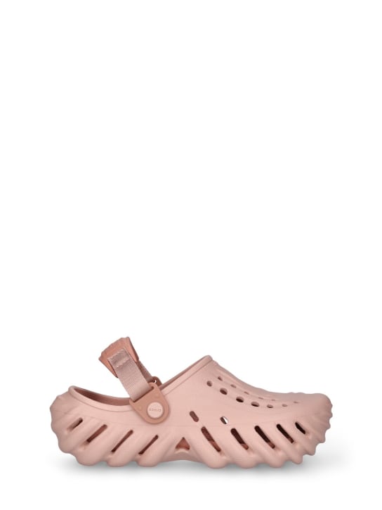 Crocs: Echo沙滩鞋 - 粉色 - kids-girls_0 | Luisa Via Roma
