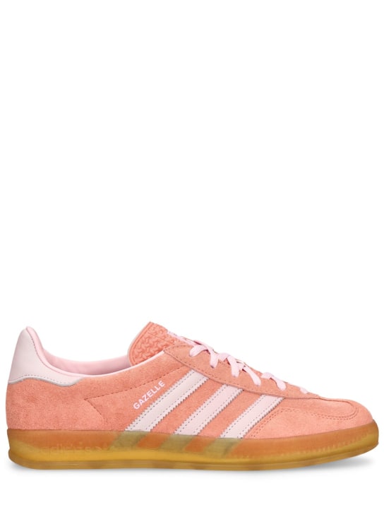 adidas Originals: Sneakers „Gazelle Indoor“ - Pink/Koralle - women_0 | Luisa Via Roma