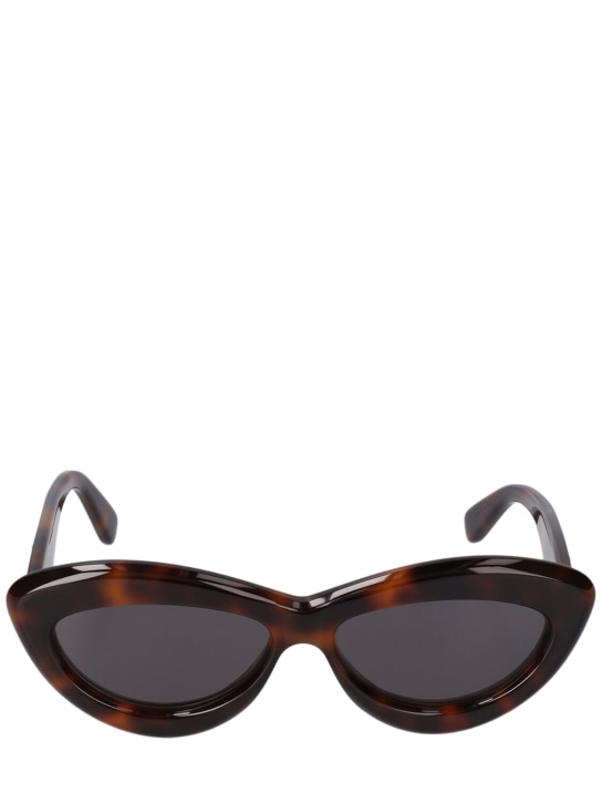 Loewe: Gafas de sol cat-eye - Black/Flame - men_0 | Luisa Via Roma