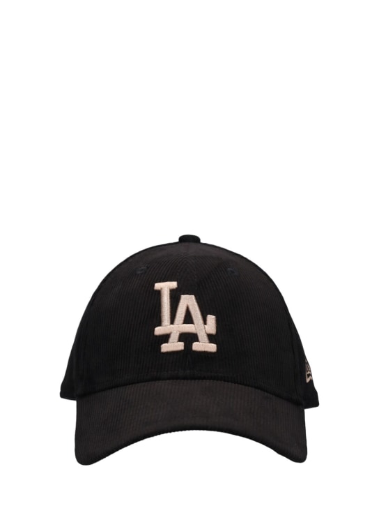 New Era: LA Dodgers 9Forty棒球帽 - 黑色/米黄色 - women_0 | Luisa Via Roma