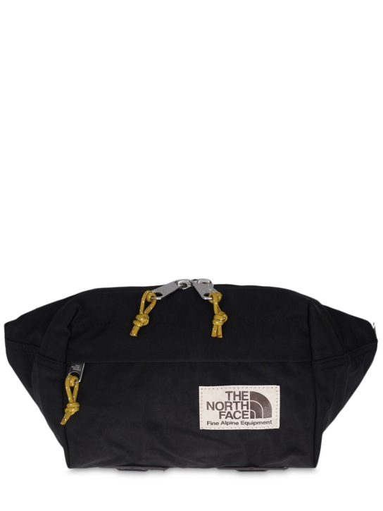 The North Face: Berkeley Lumbar belt bag - Black/Gold - men_0 | Luisa Via Roma