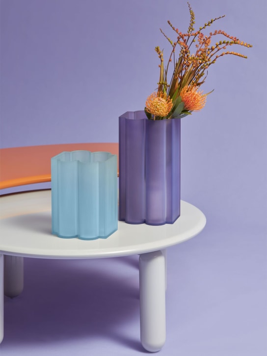 Kartell: Vase Okra - Bleu Azur - ecraft_1 | Luisa Via Roma