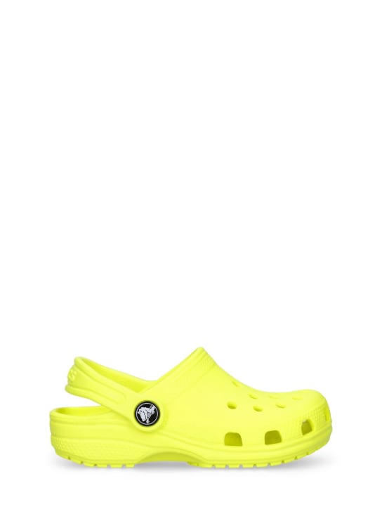 Crocs: Classic Clog 러버 크록스 - 라이트 그린 - kids-girls_0 | Luisa Via Roma