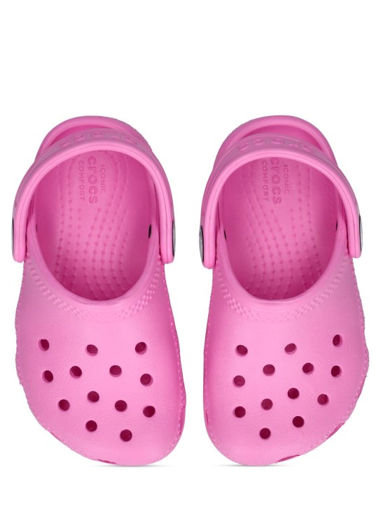 Crocs: Classic Clog 러버 크록스 - 핑크 - kids-girls_1 | Luisa Via Roma