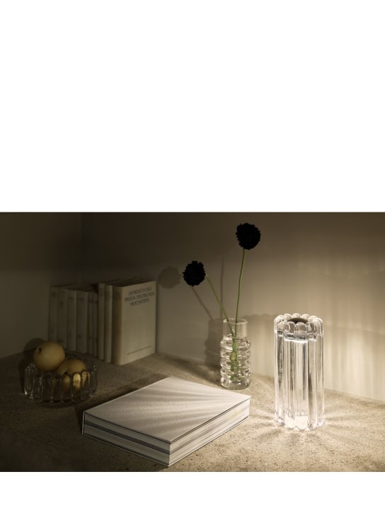 Tom Dixon: Lampe de table Press - Transparent - ecraft_1 | Luisa Via Roma