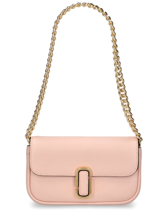 Marc Jacobs: The Mini Bag leather shoulder bag - Rose - women_0 | Luisa Via Roma