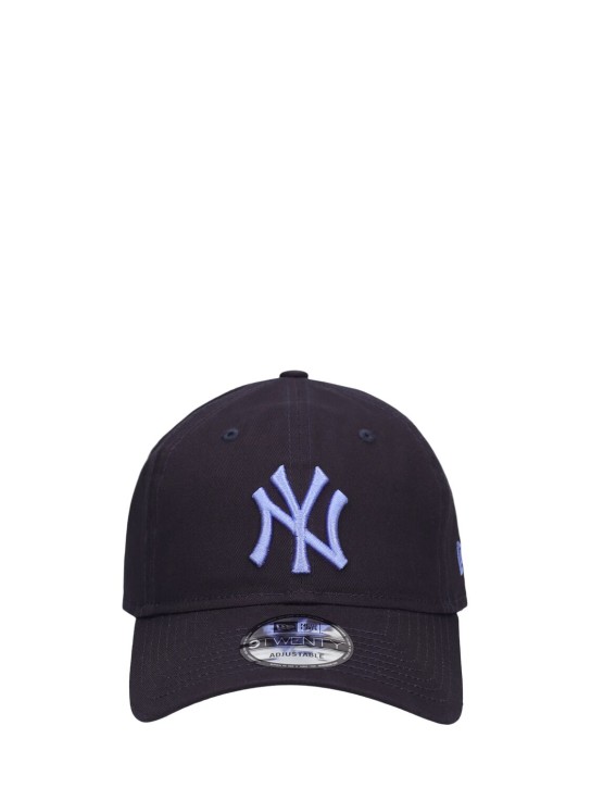 New Era: NY Yankees League Essential 9Twenty cap - Blue/Multi - women_0 | Luisa Via Roma