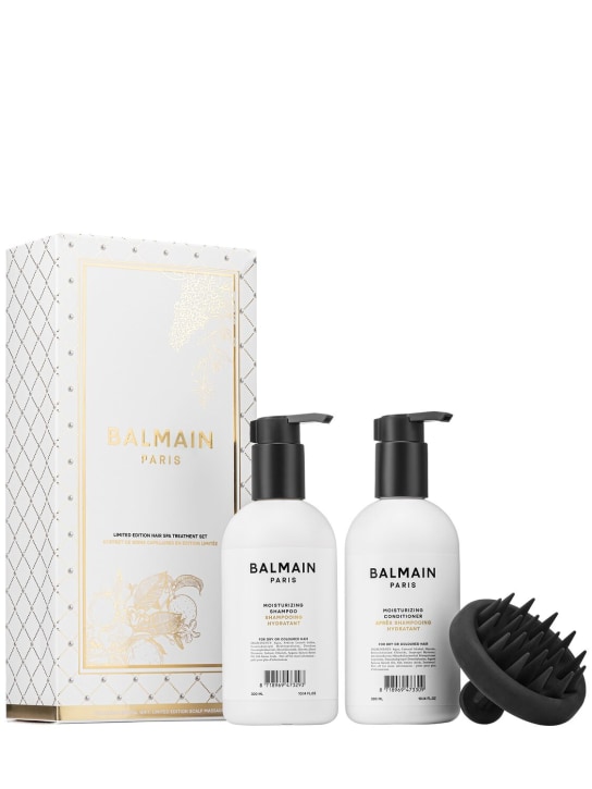 Balmain Hair: Coffret beauté Hydrating Hair Spa Treatment Set - Transparent - beauty-men_0 | Luisa Via Roma