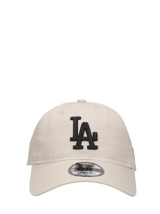 New Era: Casquette LA Dodgers League Essential 9Twenty - Beige/Noir - women_0 | Luisa Via Roma