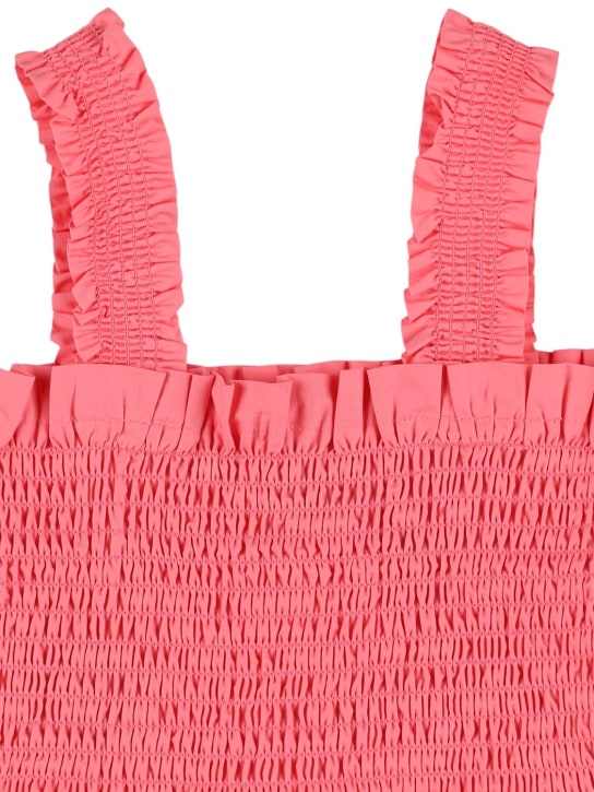 Molo: Organic cotton top - Pink - kids-girls_1 | Luisa Via Roma