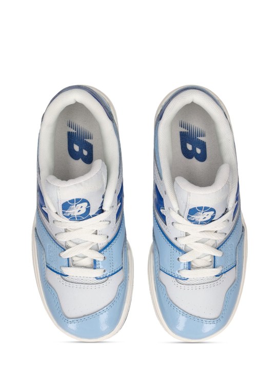 New Balance: 550 sneakers - Light Blue/White - kids-girls_1 | Luisa Via Roma