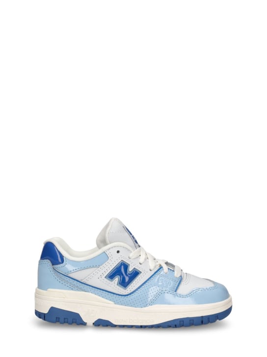 New Balance: Sneakers 550 - Azul Claro/Blanco - kids-girls_0 | Luisa Via Roma