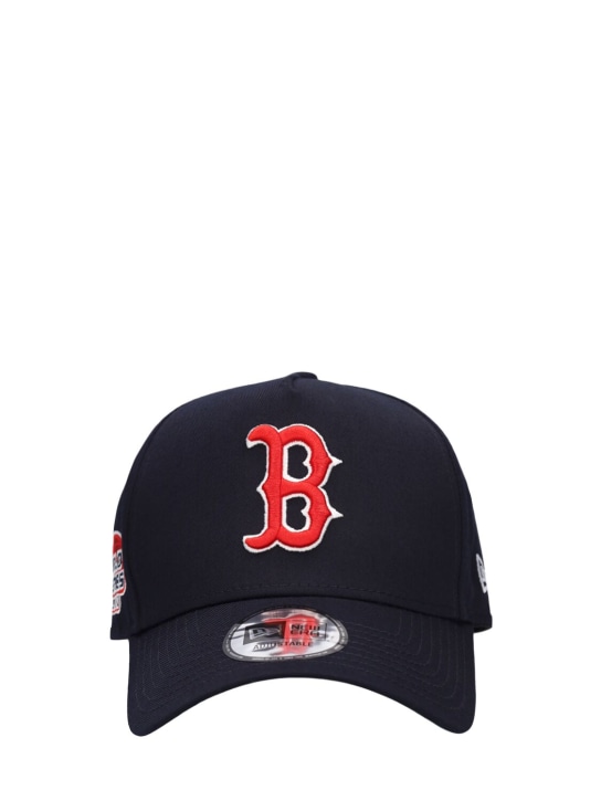New Era: Cappello Boston Red Sox 9Forty A-Frame - Blu/Rosso - women_0 | Luisa Via Roma