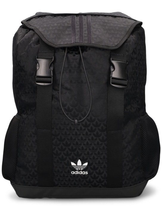 adidas Originals: Monogram backpack - Black - women_0 | Luisa Via Roma