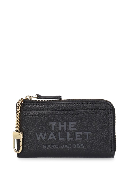 Marc Jacobs: The Top Zip multi wallet - Black - women_0 | Luisa Via Roma